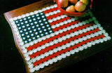 American Flag Doilies Crochet Pattern - Maggie's Crochet
