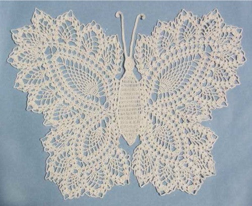 Butterfly Doily 2 Crochet Pattern - Maggie's Crochet