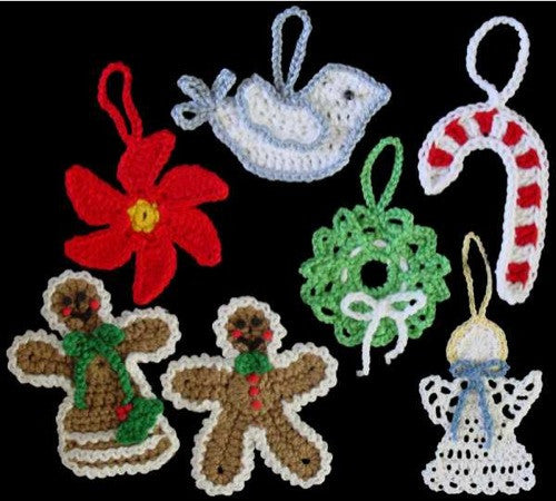 Christmas Ornaments Set 1 Crochet Pattern - Maggie's Crochet