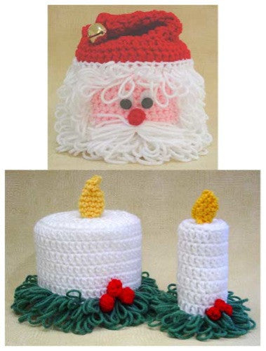 Christmas TP Toppers Crochet Pattern - Maggie's Crochet