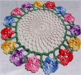 Floral Doilies Set Crochet Pattern - Maggie's Crochet