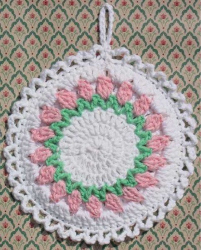 Flower Potholders Crochet Pattern - Maggie's Crochet