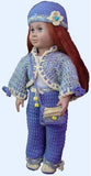 18" Doll French Girl Ensemble Crochet Pattern - Maggie's Crochet