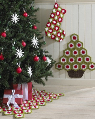 Granny Christmas Set Crochet Pattern - Maggie's Crochet