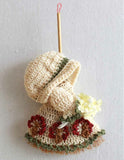 Holiday Mini Broom Dolls 2 Crochet Pattern Leaflet - Maggie's Crochet