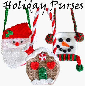 Holiday Purse Set 1 Crochet Pattern - Maggie's Crochet