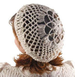 Lacy Beret Crochet Pattern - Maggie's Crochet