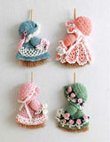 Mini Broom Dolls 1 Crochet Pattern Leaflet - Maggie's Crochet