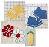 Old Fashioned Potholders Set 1 Crochet Pattern - Maggie's Crochet