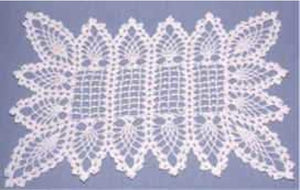 Pineapple Placemat and Table Topper Crochet Pattern - Maggie's Crochet