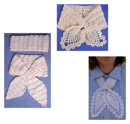 Pineapple Scarf Set Crochet Pattern - Maggie's Crochet