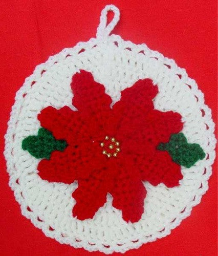 Poinsettia Set Crochet Pattern - Maggie's Crochet