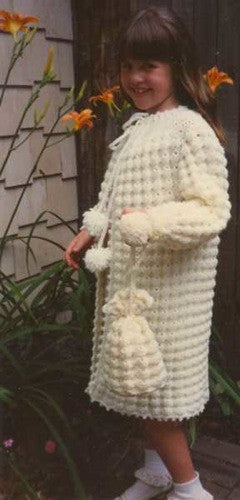 Puff Shell Coat and Purse Crochet Pattern - Maggie's Crochet