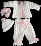 Rosella Baby Layette Crochet Pattern - Maggie's Crochet