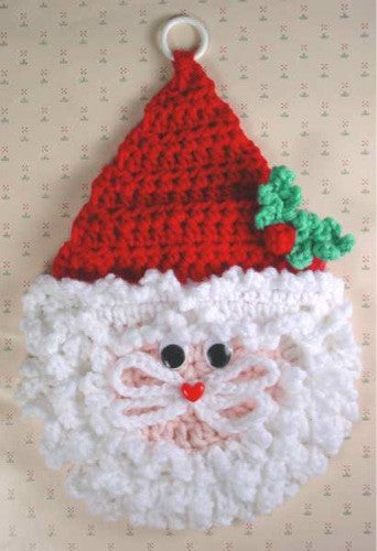 Santa Wall Hangings Crochet Pattern - Maggie's Crochet