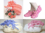 Slippers, Slippers and More Slippers Crochet Pattern - Maggie's Crochet