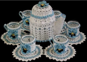 Teatime Candle Doily Set Crochet Pattern - Maggie's Crochet