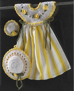 Yellow Rose Oven Door Dress Crochet Pattern - Maggie's Crochet