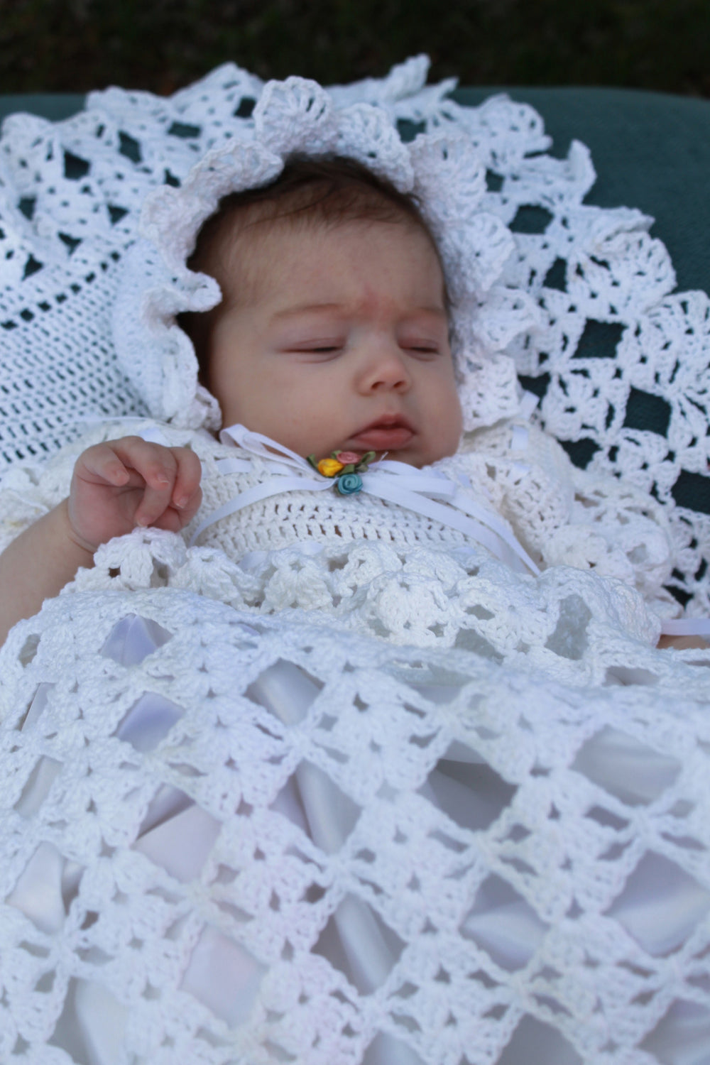 Blessed Christening Set Crochet Pattern - Maggie's Crochet
