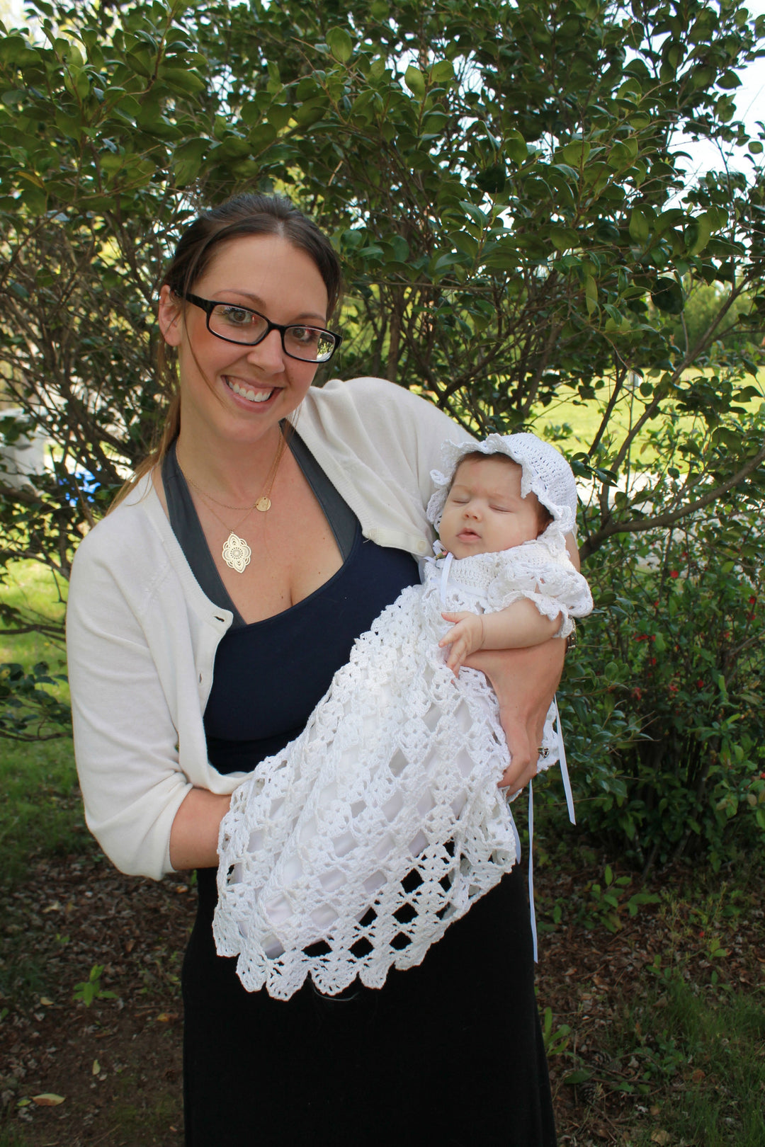 crochet baptism dress Ravelry: Coming Home/Christening Outfit pattern by Margaret Whisnant
