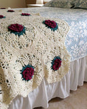 Garden Lace Afghans Crochet Pattern - Maggie's Crochet