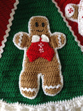 Gingerbread Tree Skirt Crochet Pattern - Maggie's Crochet