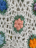 Popcorn Hexagons Afghan Crochet Pattern PDF Download