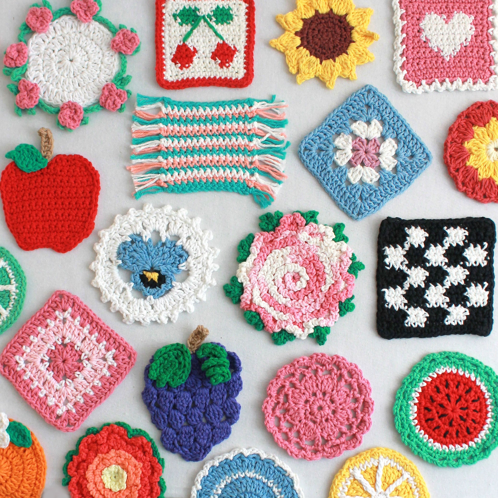 Coaster Crazy Crochet Pattern Leaflet – Maggie's Crochet