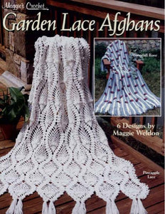 Garden Lace Afghans Crochet Pattern - Maggie's Crochet