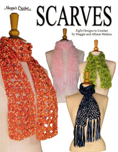 Scarves Crochet Pattern Leaflet - Maggie's Crochet
