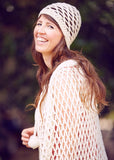 Hippie Boho Poncho & Cap Crochet Pattern - Maggie's Crochet