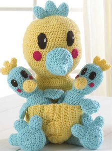 Mama Bird & Chicks Crochet Pattern - Maggie's Crochet