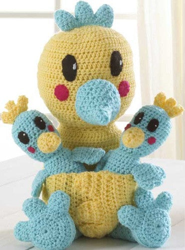 Mama Bird & Chicks Crochet Pattern - Maggie's Crochet