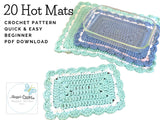 20 Hot Pad Crochet Patterns