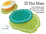 20 Hot Pad Crochet Patterns