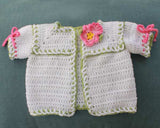 Pansy Layette Crochet Pattern - Maggie's Crochet