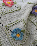 Pansy Layette Crochet Pattern - Maggie's Crochet