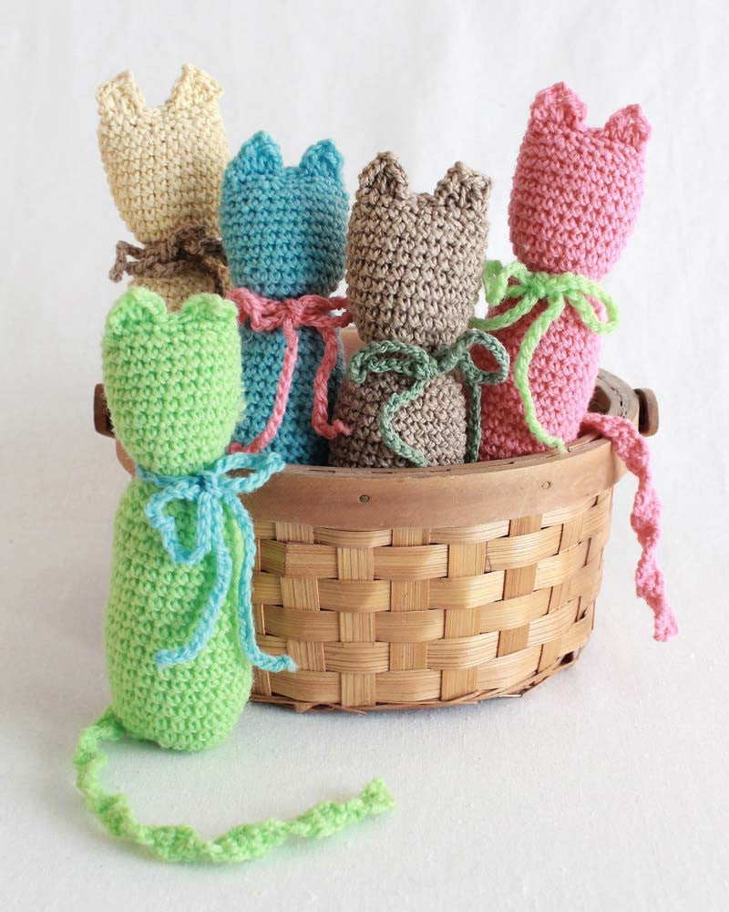 Purr-fect Kitties Crochet Pattern - Maggie's Crochet