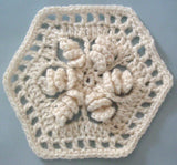 Curlicue Hexagons  Afghan Crochet Pattern - Maggie's Crochet