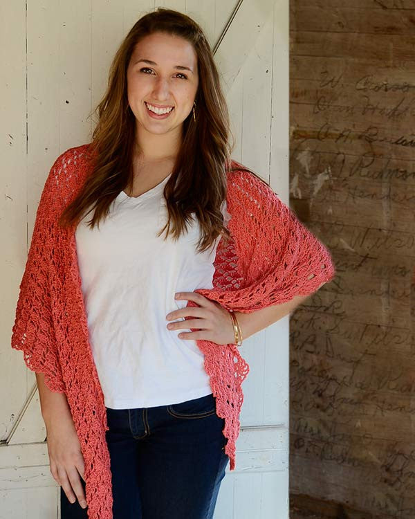 Flamingo Shawl Crochet Pattern - Maggie's Crochet