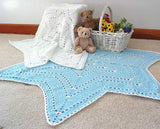 Snowflake Ripple Baby Afghan Crochet Pattern - Maggie's Crochet
