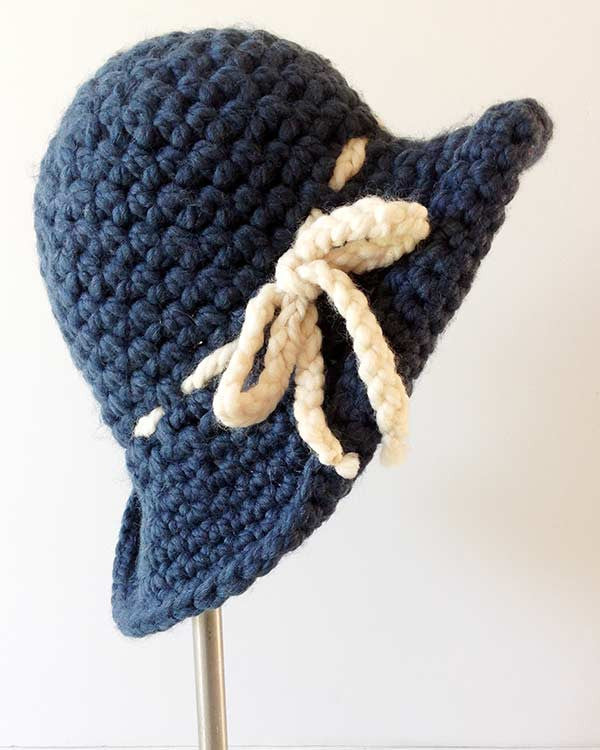Wool Crusher Hat Crochet Pattern – Maggie's Crochet