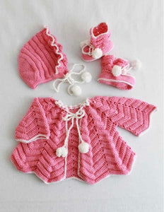Ripple Layette Crochet Pattern - Maggie's Crochet