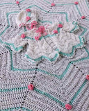 Rosebud Ripple Layette Crochet Pattern - Maggie's Crochet