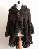 Boucle Cocoon Cape Crochet Pattern - Maggie's Crochet