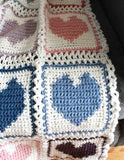 Scrap Hearts Afghan Crochet Pattern - Maggie's Crochet