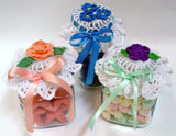 Flower Jar Lid Covers Crochet Pattern - Maggie's Crochet