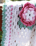 Rose Radiance Afghan Crochet Pattern - Maggie's Crochet