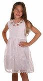 Roses and Lace Sundress for Girls Crochet Pattern - Maggie's Crochet