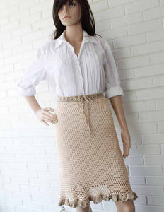 Ruffled Skirt Crochet Pattern - Maggie's Crochet
